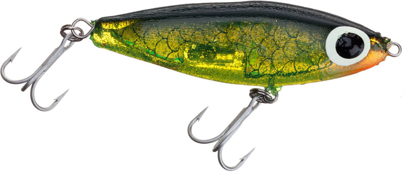 Paul Brown's Fat Boy Suspending Twitchbait Chartreuse Black Back