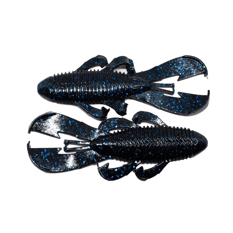 Googan Baits GBB-BLB Bandito Bug 4, Black Blue Flake, Multi, One Size