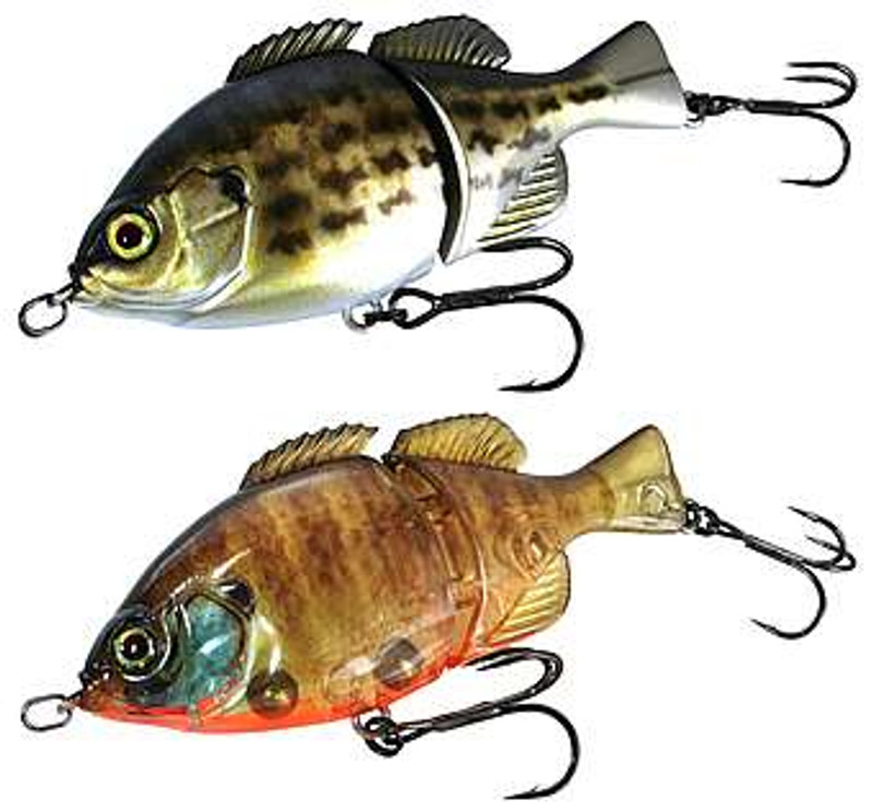 Jackall Gantarel Jr. Hard Body Swimbait 5 inch Multi-Joint Black