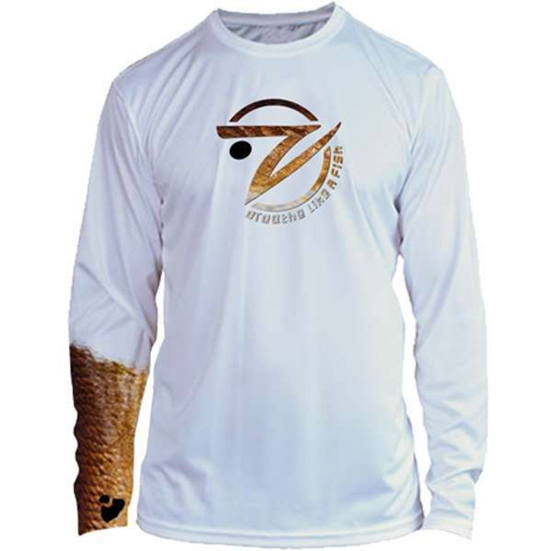 Gillz ExtremeGillz Redfish Long Sleeve Performance Shirt - Medium