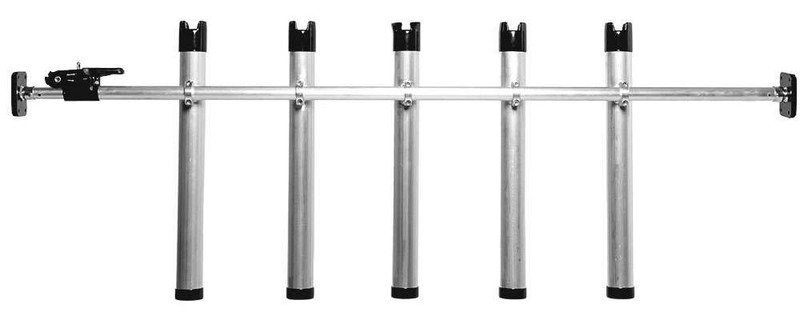 Bed Rail Rod Holder – 9 Rods – Full Size Truck Model