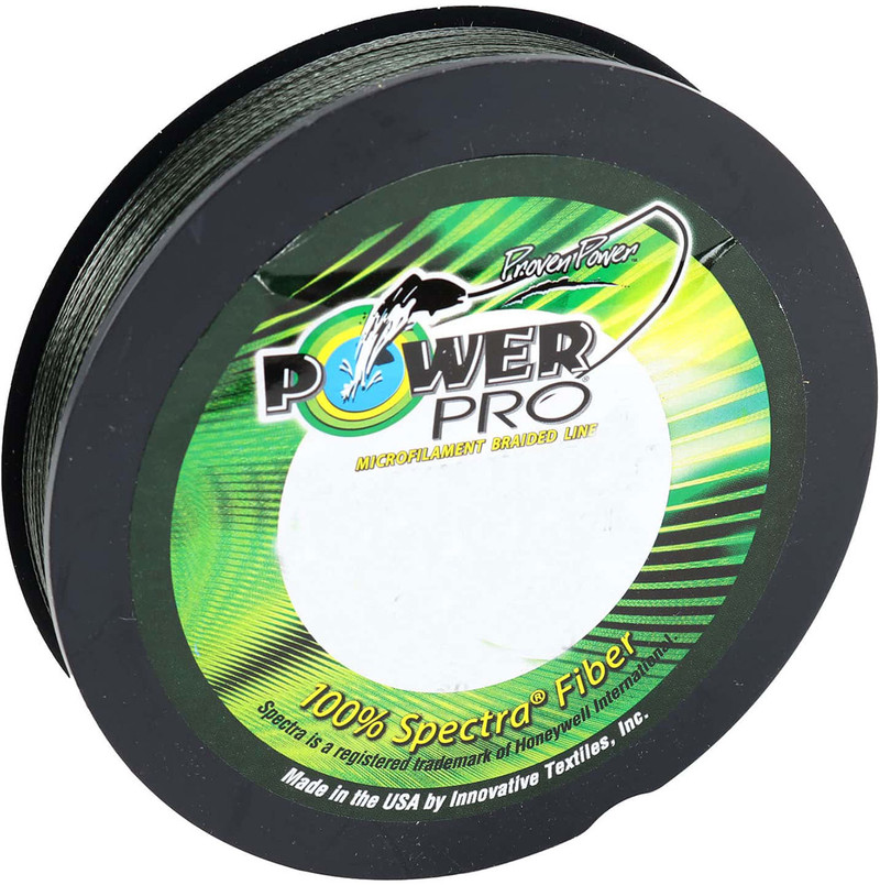 Power Pro Microfilament Braided Line Moss Green 1500 Yards CHOOSE