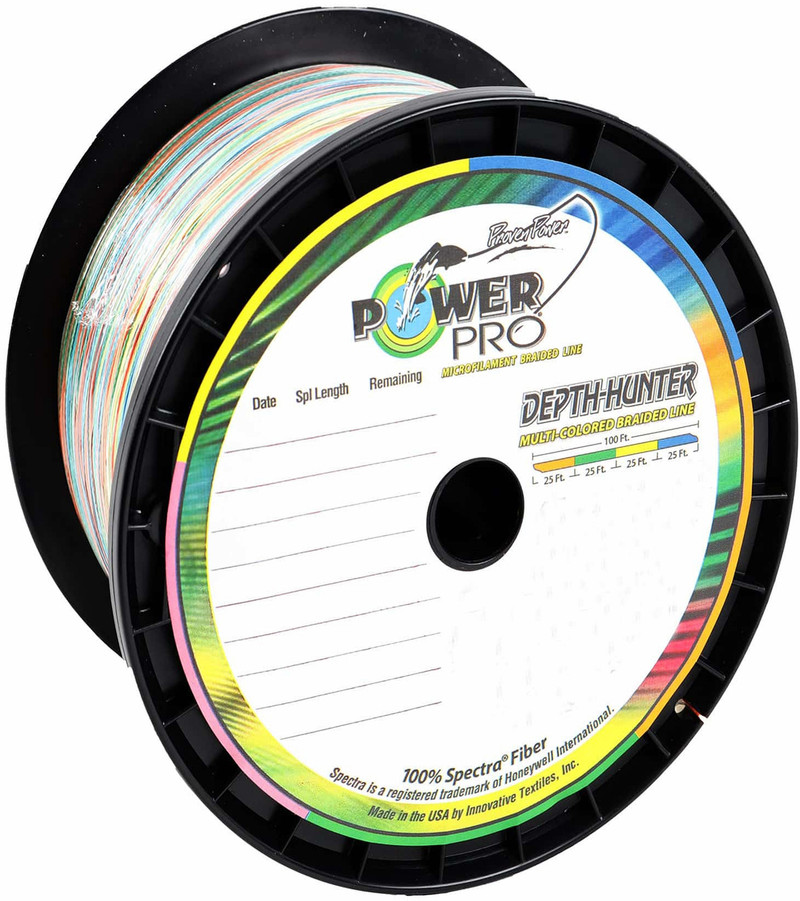 PowerPro Maxcuatro Braided Fishing Line - White - 100lb - 1500yd