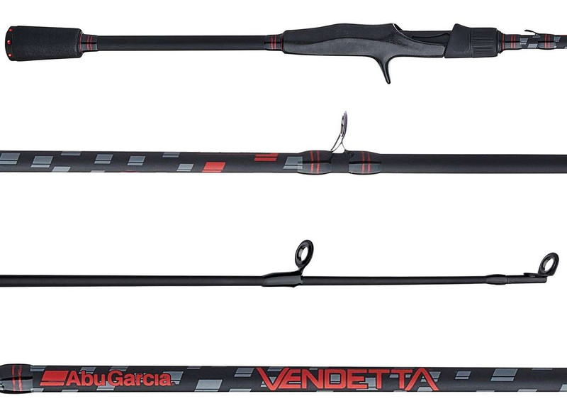 Abu Garcia Fishing Rods & Poles with 7 Guides and 2 Pieces for