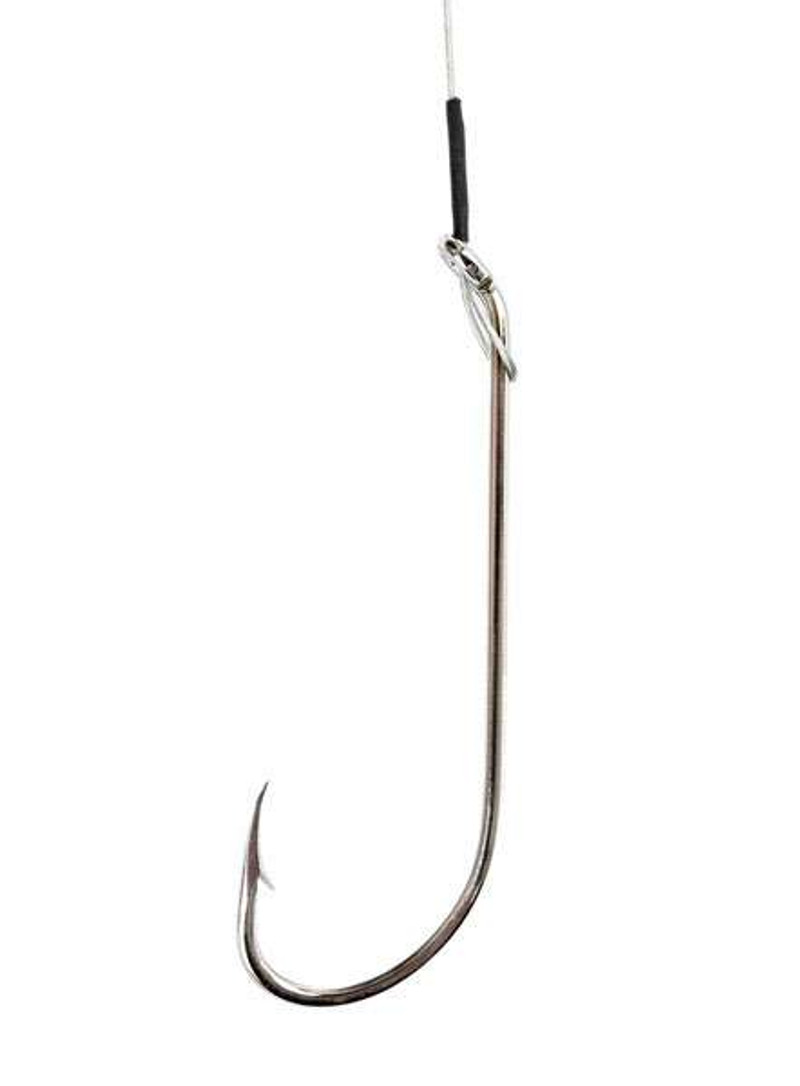 Eagle Claw 420NW Nylawire 2X Long Shank Hooks - TackleDirect