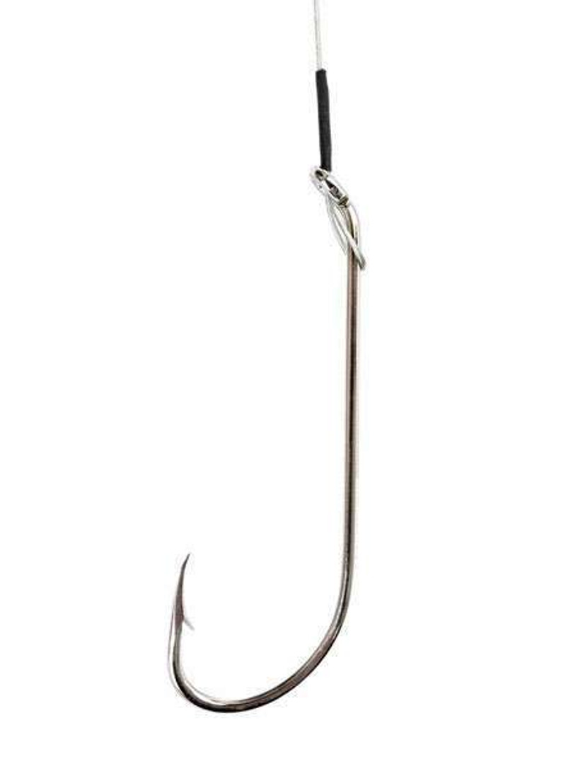 Eagle Claw 421NW Nylawire 2X Long Shank Hooks 6 - Small - Size 1
