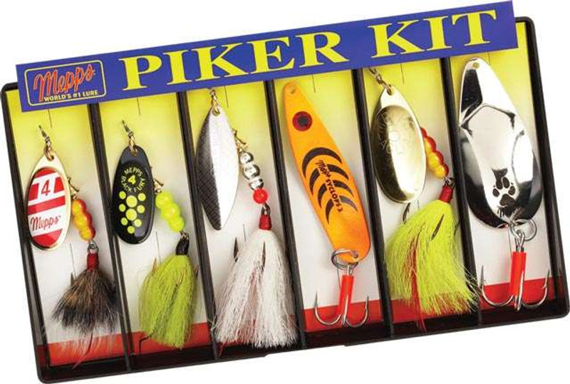 Mepps Piker Lure Kit K3D - TackleDirect