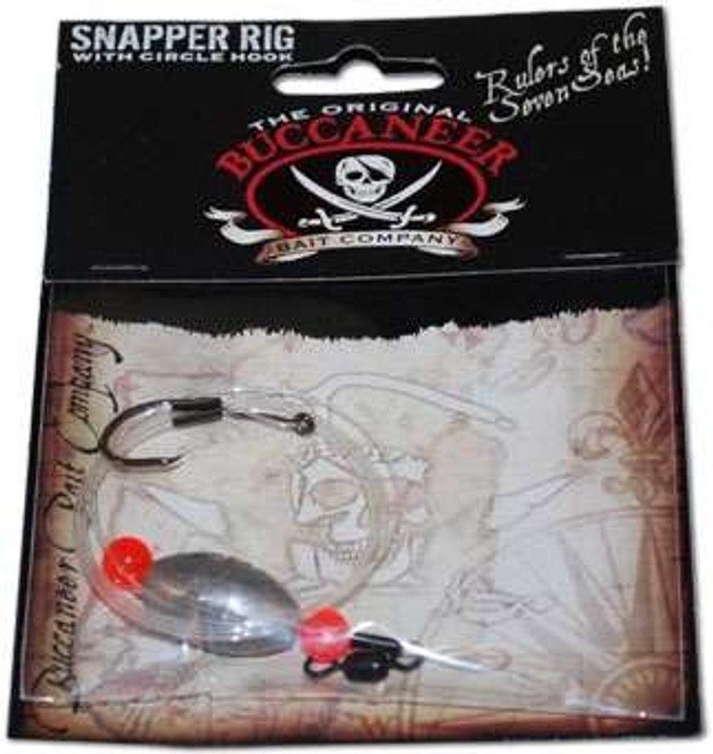 Buccaneer Snapper Pro Rigs with Circle Hooks - TackleDirect