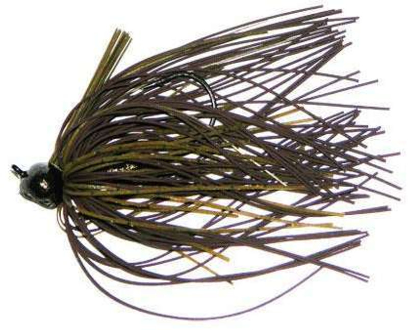 Buckeye Football Mop Jig · 1/2 oz · Fall Craw ·