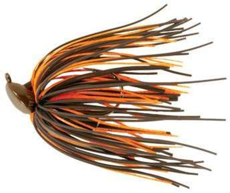 Buckeye Football Mop Jig · 1/2 oz · Fall Craw ·