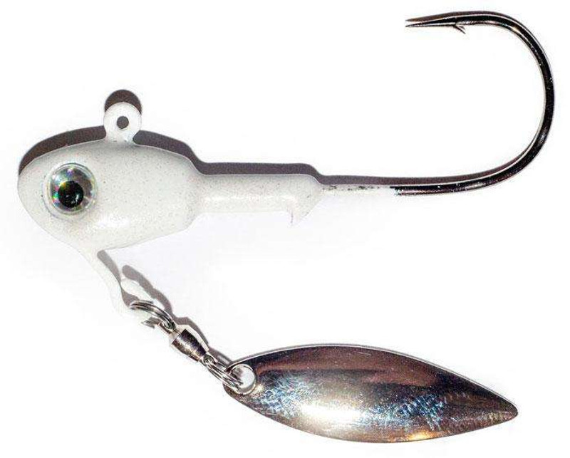 Buckeye Lures Single Blade Su-Spin, 1/2 Oz, Albino, BEL-SSBS12AL  BELSSBS12AL 839484202866