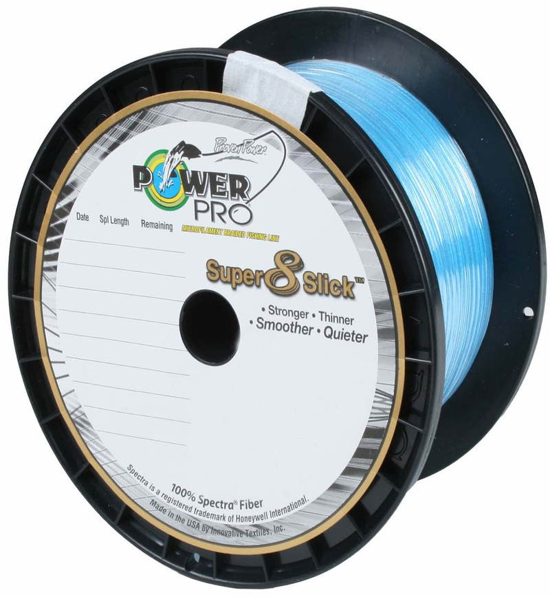 PowerPro Braided Spectra Fiber Fishing Line Moss Green 1500 Yds.