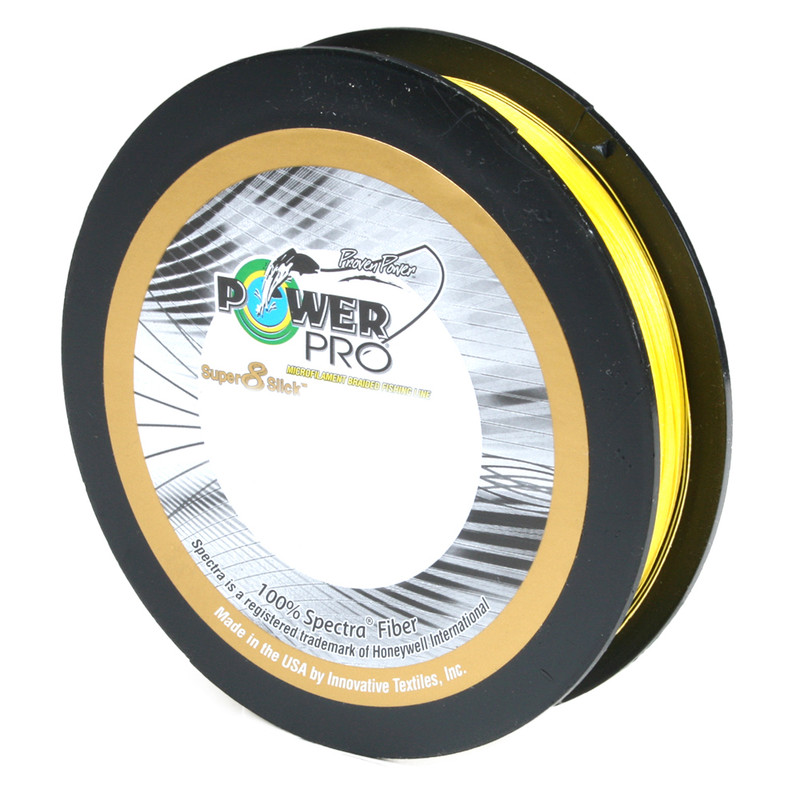 Power Pro Super 8 Slick Braided Fishing Line, 40-Pound/150-Yard, Yellow :  : Sports, Fitness & Outdoors