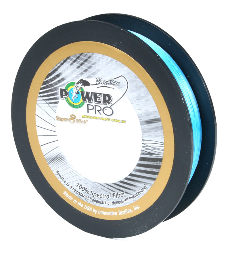 Power Pro Super 8 Slick V2 Hi-Vis Aqua 80 lb 150 yds Braided Fishing Line