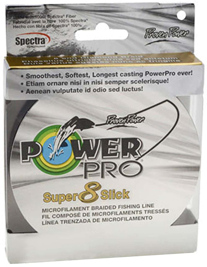 POWER PRO Spectra Braided Fishing Line, 40Lb, 300Yds, White