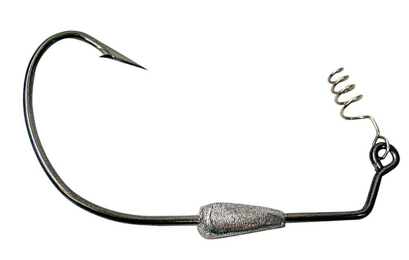 Eagle Claw Lazer Sharp L11118G 60 Deg. Barbed Spear Swimbait Hooks - 3/0