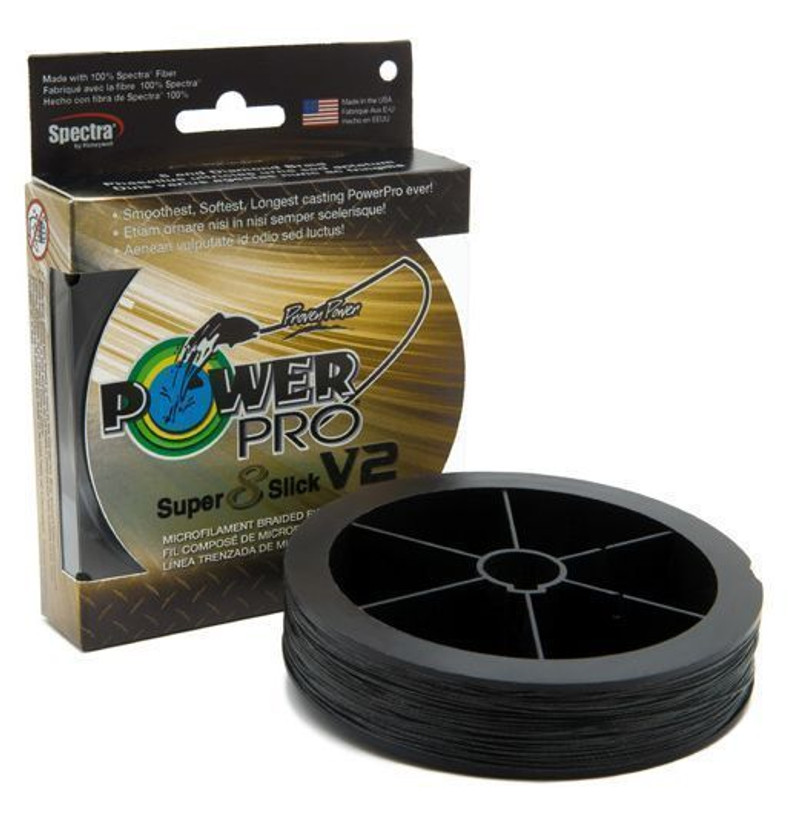 PowerPro Braided Fishing Line Red 3000yds. - TackleDirect