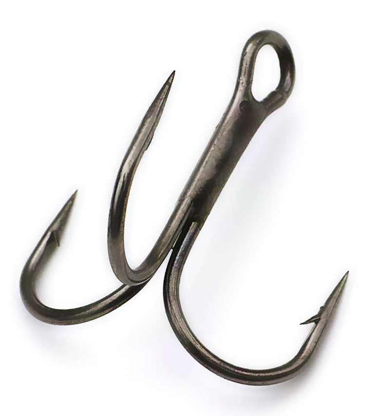  Temorah Weighted Treble Hooks (Unpainted, 1.25 oz. 6