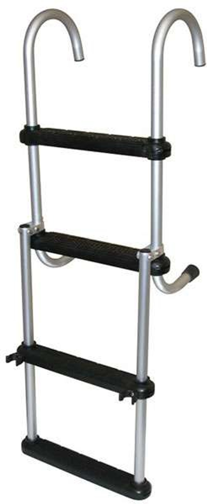 Jif Marine ASC4 4-Step Removable Folding Pontoon Ladder