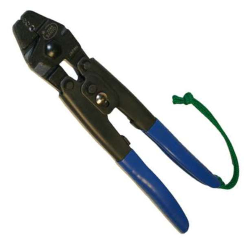 Fishing Crimping Tool Crimp Pliers Wire Leader Swager with Crimping Sleeves  Kit 