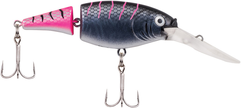 Berkley Jointed Flicker Shad - 2-3/4in - Black Cougar - TackleDirect