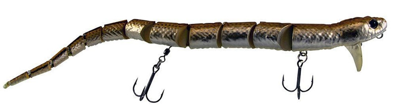 Savage Gear 3D Wake Snake - 8in - Brown Chrome