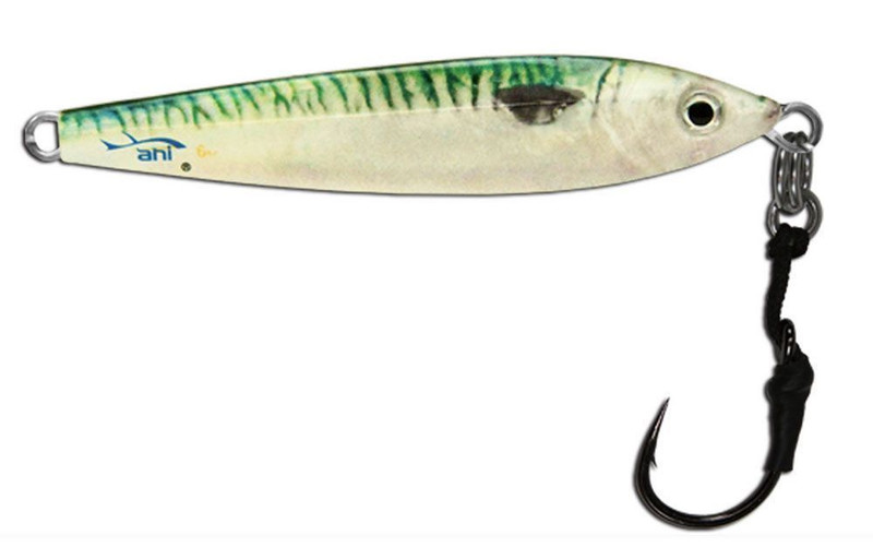 Ahi USA Live Deception Assist Jig - 6oz - Green Mackerel