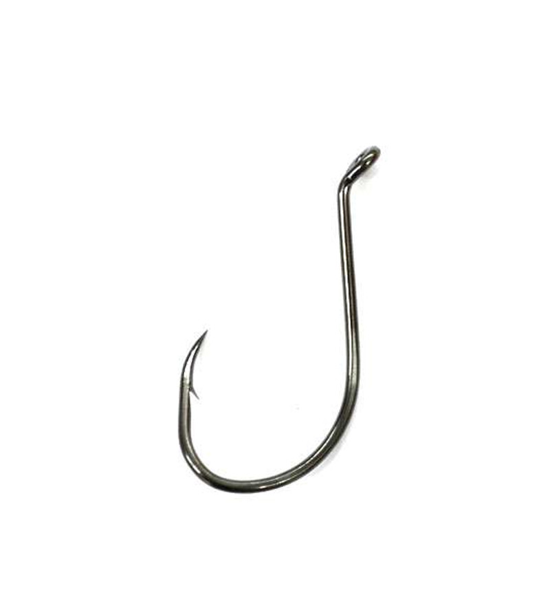 Eagle Claw 066 2X Long Shank Offset Hooks - Size 6