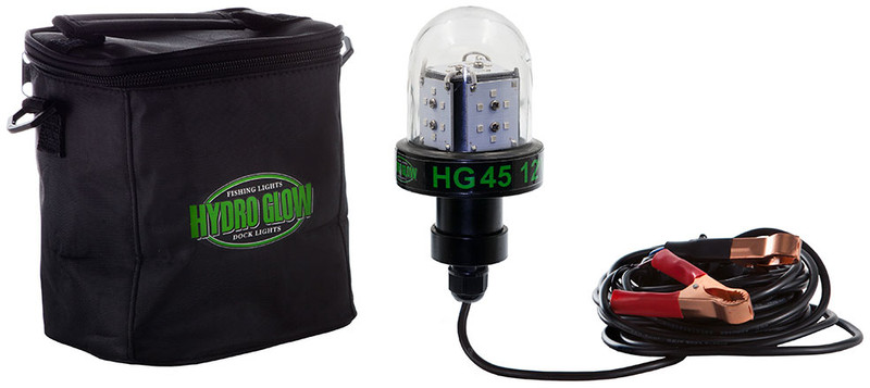 Hydro Glow Deep Water LED Fish Light - Green Globe Style - 45W/12V