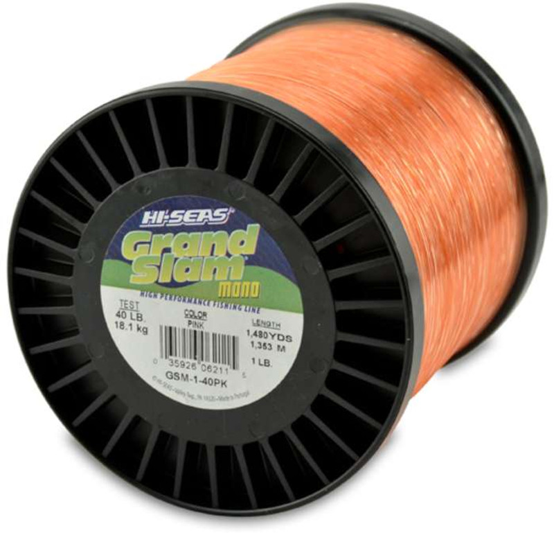 Hi-Seas Grand Slam Mono 1 lb. Spool Smoke Blue - GSM-1-60SB