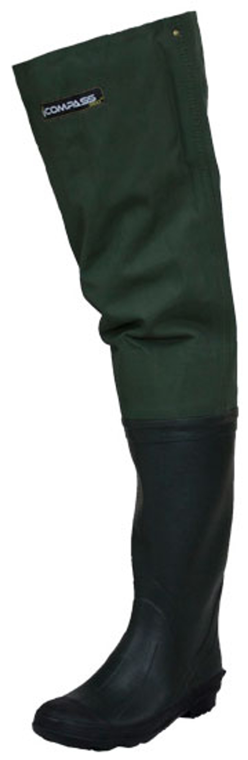 Compass360 Oxbow Poly Rubber Felt Sole Hip Boot - TackleDirect