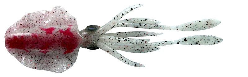 Chasebaits The Ultimate Squid - 5.9 in. - Crystal