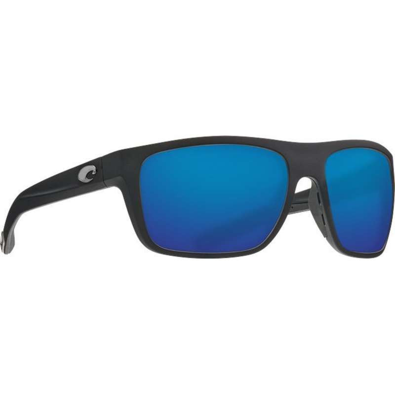 Matte Black Frame/Blue Mirror Lenses