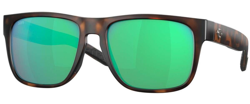 Costa Del Mar Brine Sunglasses Tortoise / Green Mirror