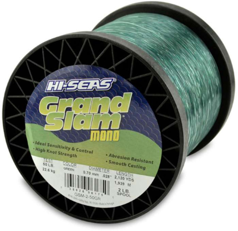 Hi Seas Grand Slam Monofilament Leader Black