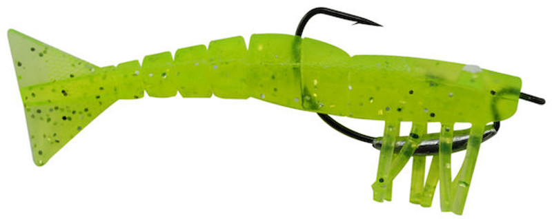 Egret Baits Vudu Glow Shrimp Lures - TackleDirect