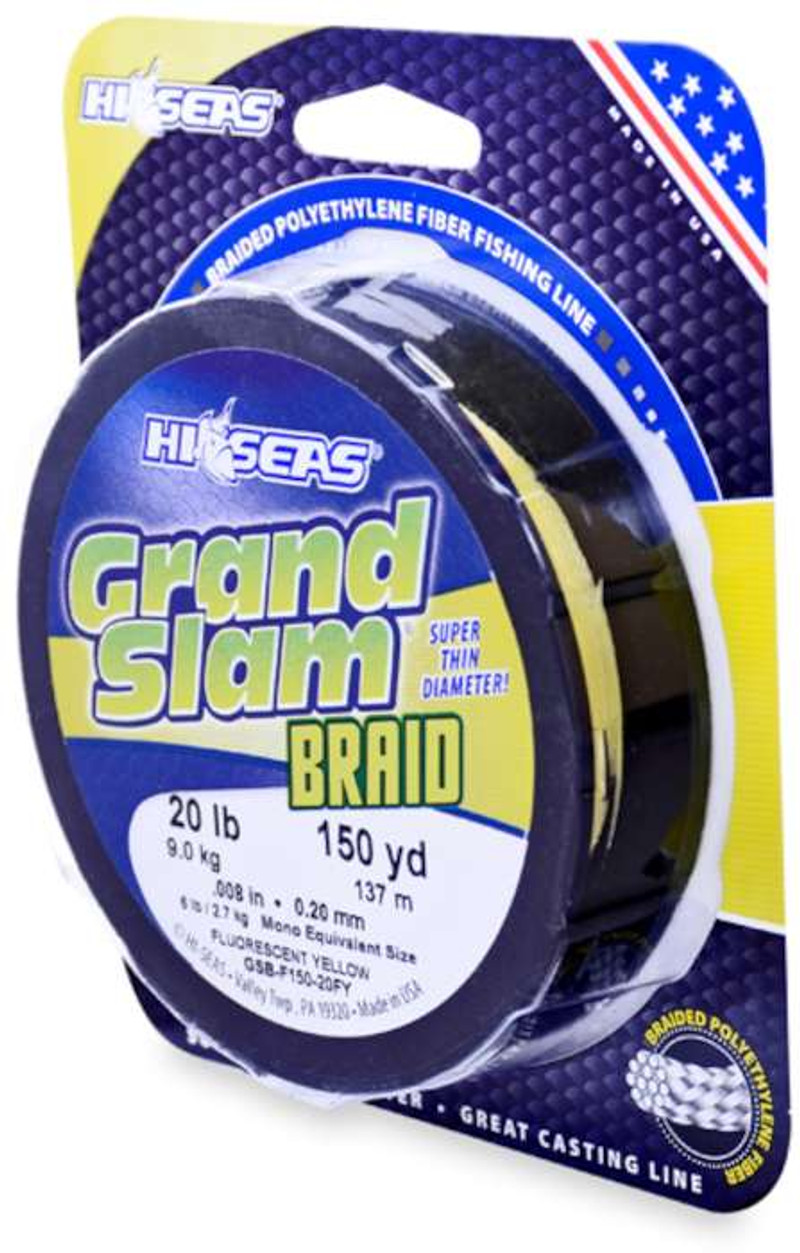 Hi-Seas Grand Slam Braid 150yds