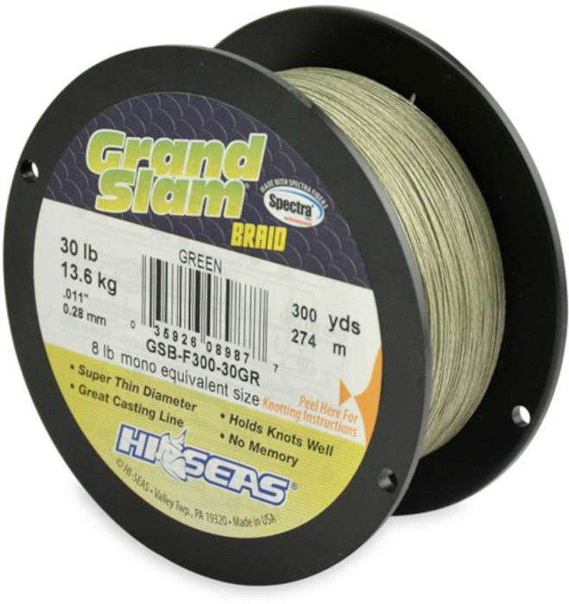 Hi-Seas Grand Slam Braid 300yds