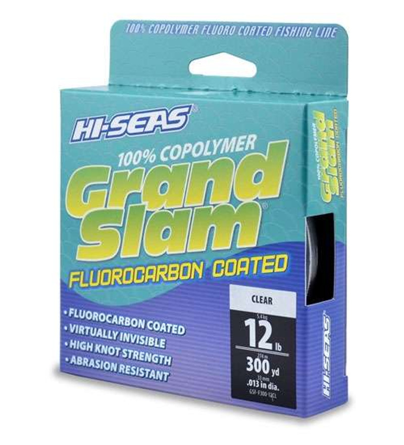 Hi-Seas Grand Slam Fluorocarbon Coated Fishing Line - TackleDirect