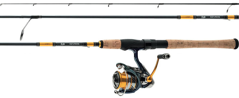 Daiwa Crossfire LT Spinning 2-Pc. Rod and RH Spinning Reel Fishing Combo