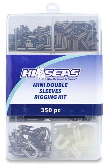Hi-Seas TKB00002 Mini Double Sleeves Rigging Kit - TackleDirect