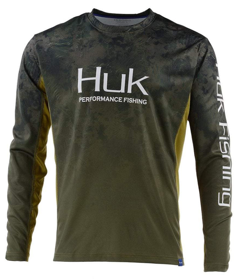 Huk Icon X Camo Fade Long Sleeve Shirt - Southern Tier - 2XL