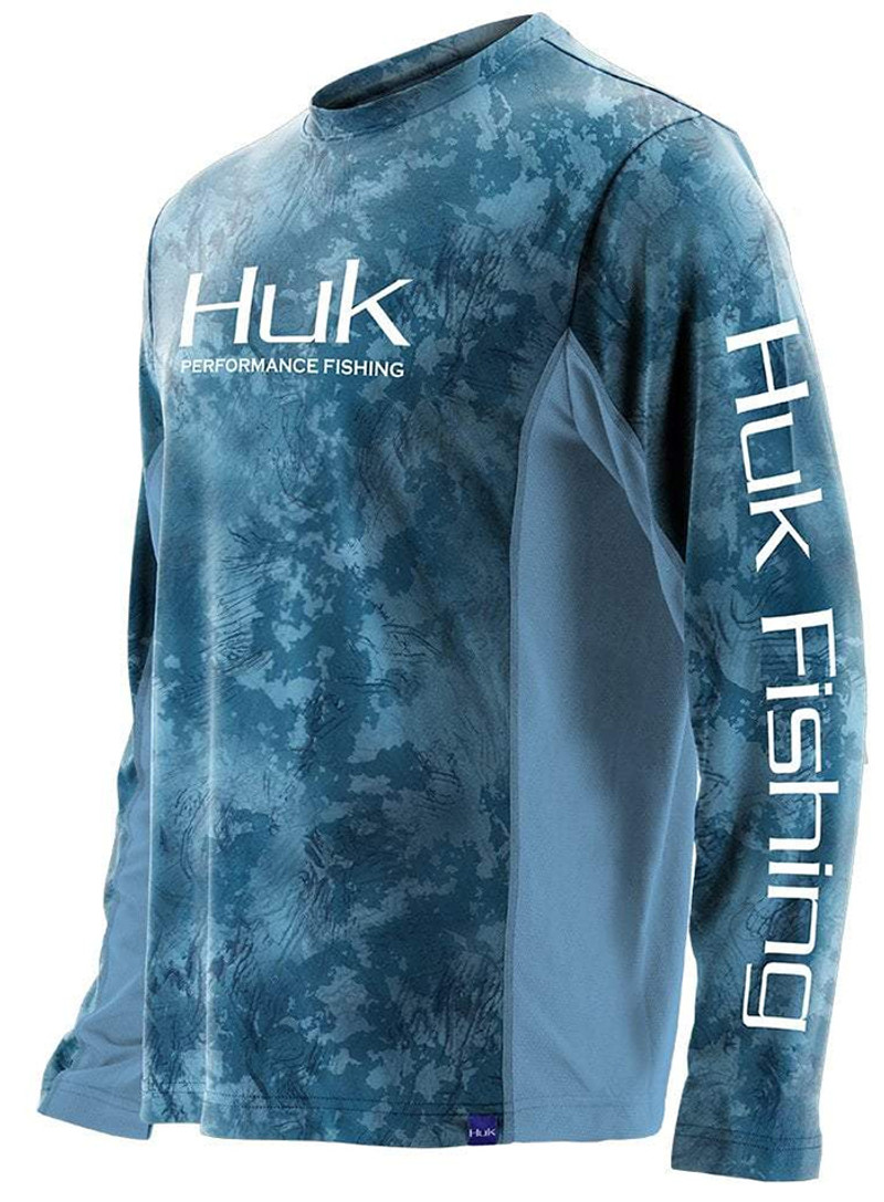 Huk Men's Icon x Long Sleeve Camo Shirt (H1200143)