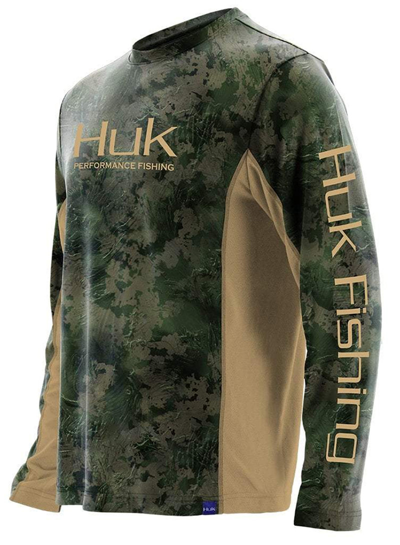 Huk Youth Icon Camo Long Sleeve Shirt, SubPhantis Southern Tier