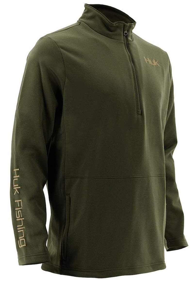 Huk SubPhantis Vented Long Sleeve - Military Olive