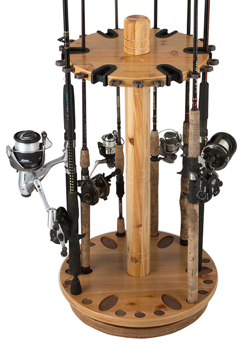 Rush Creek Creations Round 30 Fishing Rod Rack