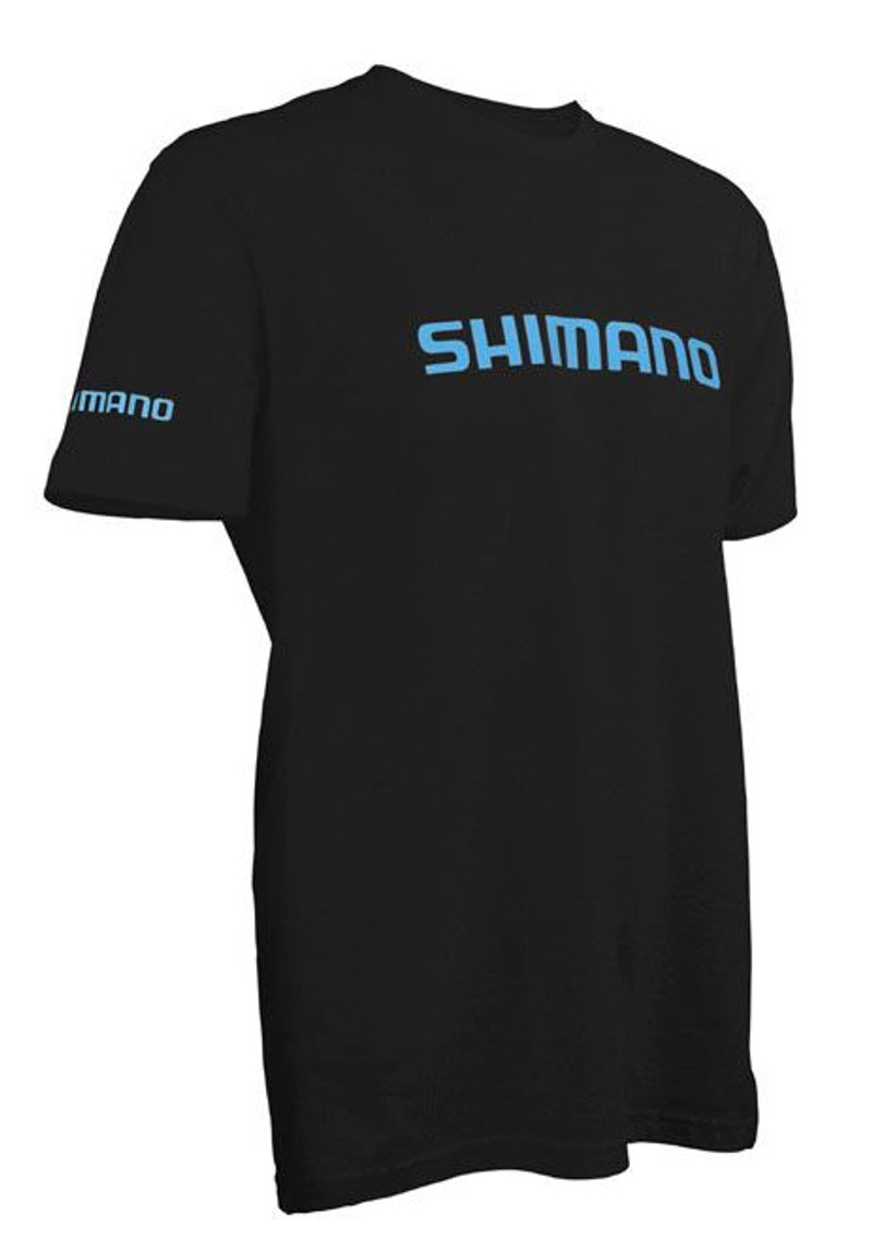 Shimano Logo Cotton Short Sleeve T-Shirts - TackleDirect