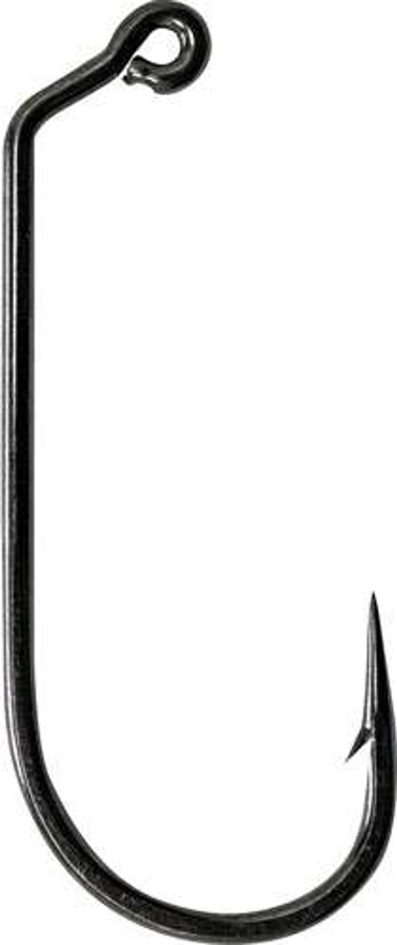 FANATIK Fishing Hooks MIKRO-JIG S-57 Size 10, 8, 6, 4, 2, 1 Offset Jig Hook  for Soft Baits Lures (Black, 13mm - #10-7pcs), Hooks -  Canada
