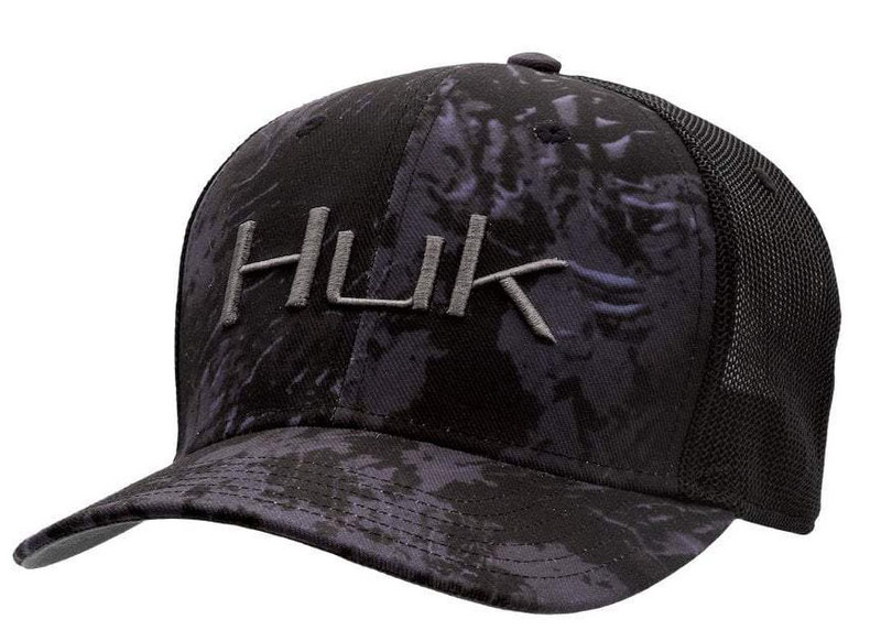 Huk Camo Trucker Stretch Hats - TackleDirect