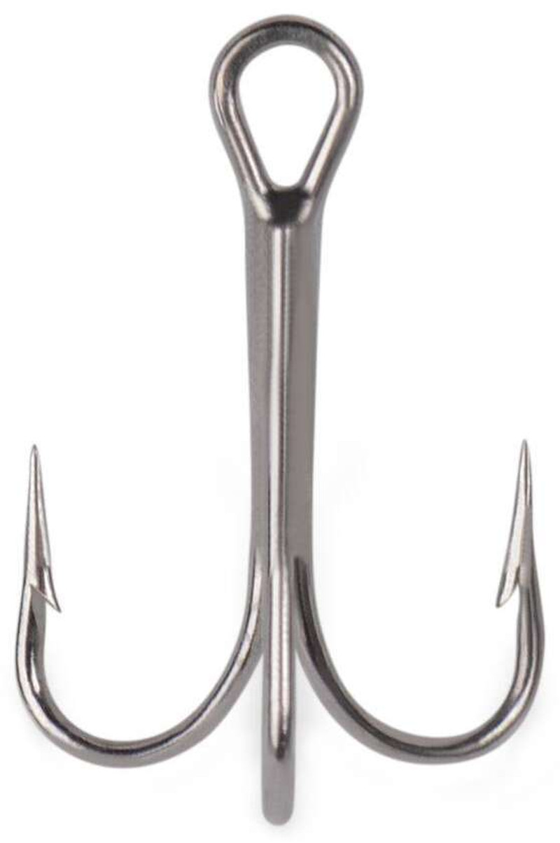 Mustad 3551-DT Duratin Treble Hooks Size 6/0 Jagged Tooth Tackle